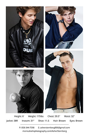 Model Comp Cards 25