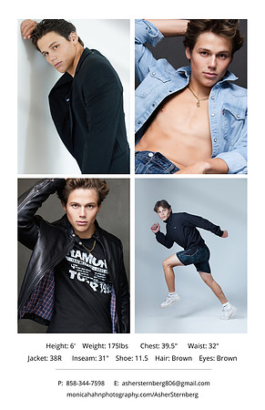 Model Comp Cards 27