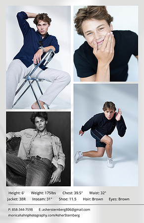 Model Comp Cards 34
