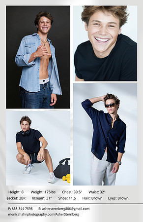 Model Comp Cards 35
