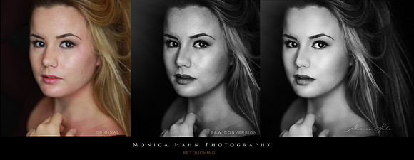 Retouching Offered by Monica Hahn Photography