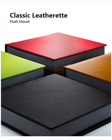 LAY FLAT ALBUMSLeatherette Cover Options