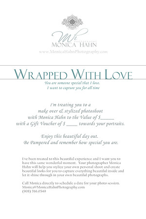 Gift Box MESSAGE 'WRAPPED WITH LOVE' version 2