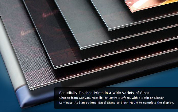 Thin Wrap finishes and options