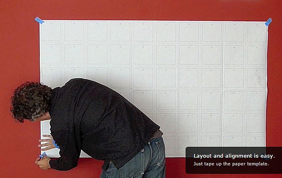 Wall Arrangements: Fool Proof Installation {GRID Template}