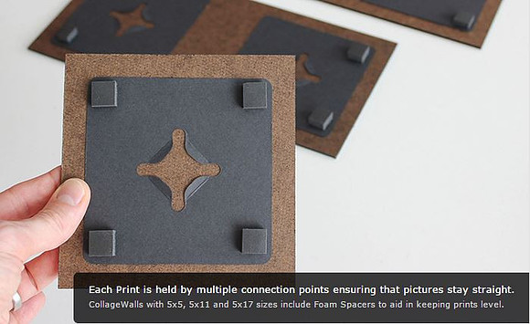 Wall Arrangements: Fool Proof Installation {Stay-In-Place Mounting}