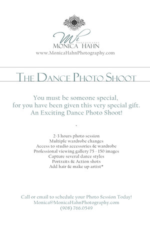 Gift Box MESSAGE 'DANCE PHOTO SHOOT'